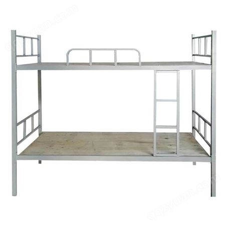 柜都 宿舍双层高低床 钢制铁架床 公寓成人上下铺床