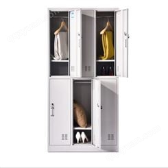 柜都 浴室储物用 员工宿舍钢质更衣橱 金属鞋柜定制