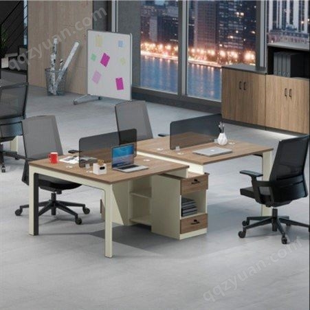 柜都家具南京办公桌椅组合 简约现代职员桌  办公屏风位员工桌定制2-4