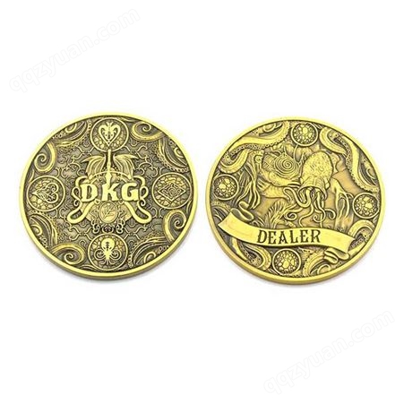 古黄铜纪念币定制仿古纪念铜币做旧纪念币章定制周年纪念礼品硬币