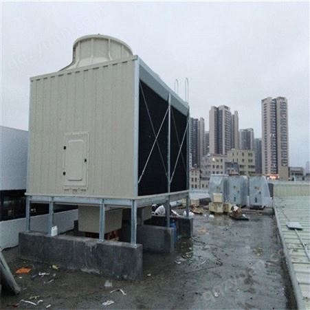潮州低噪音500吨横流式方形冷却塔