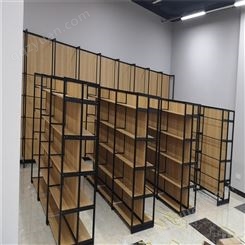 连锁店货架 郑州文具钢木货架工厂