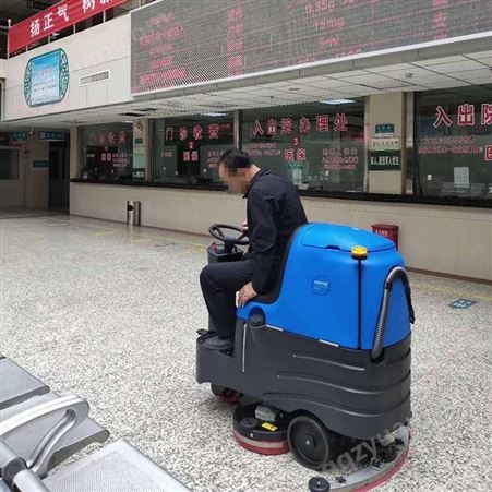 北辰擦地机 高铁洗地机 餐厅拖地机 木地板地面清洁车 容恩R-QQ