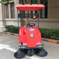 天津扫地机 小区清洁机 室外保洁车 沙粒地面扫路机 橡胶地面清洁车