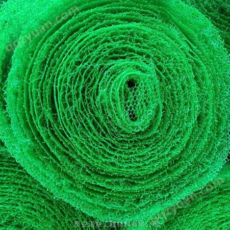 定制三维植被网 挂网喷播绿色三维土工网  耐冲刷三维植被网