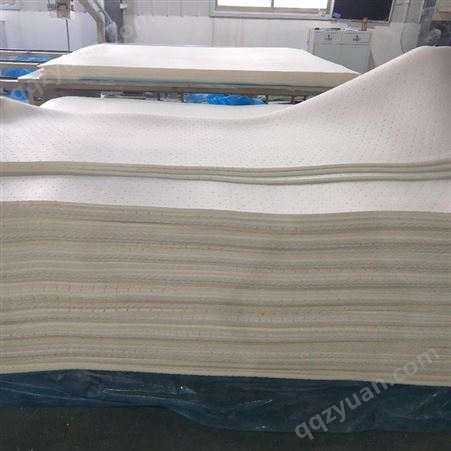 泰国天然乳胶 水洗干式乳胶垫片材批发 可定制榻榻米加工 工厂直销