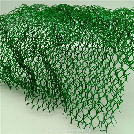 黑色出口三维植被网 道路绿化护坡选用EM2三维立体植草网 诺联