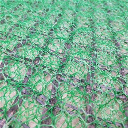 山体绿化防护网矿山复绿NSS三维网山坡复绿仿真树叶网边坡覆盖植被网