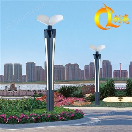 厂家定制LED中式方形景观灯柱压铸铝草坪广场园林灯公园户外灯具