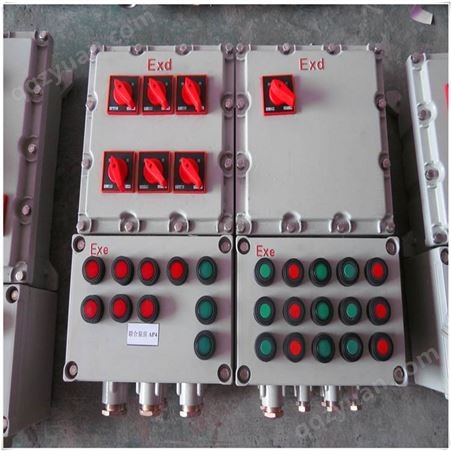 BXM51-T5K100五回路防爆配电箱 BXD51-7K200七回路防爆动力配电箱