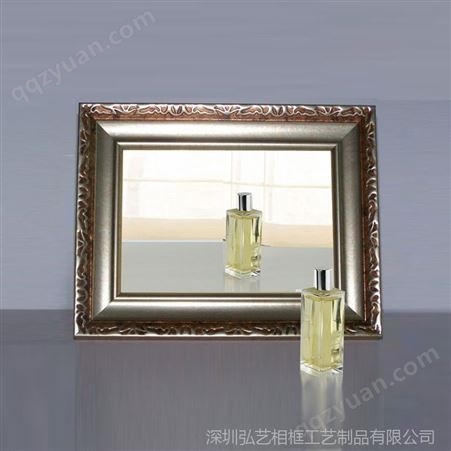 厂家创意方形小镜子 欧式古典化妆镜 单面梳妆镜子 摆台挂式
