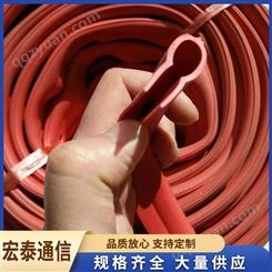 宏泰 光缆保护套 电线电缆保护套 红色软管