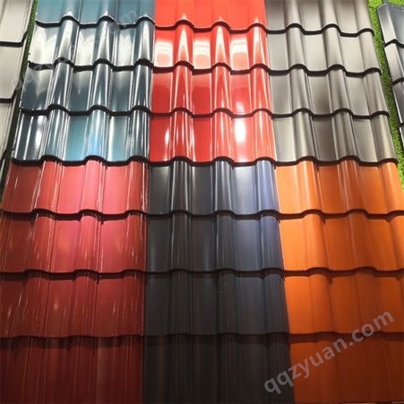 300×400灰色全瓷防滑屋顶瓦欧式连锁瓦颜色鲜艳