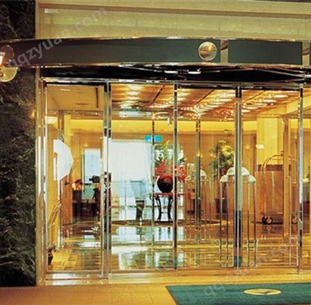 服装专卖店透明平移门 豪华自动玻璃门 现货销售玻璃门
