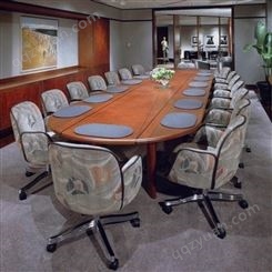 北京办公家具会议桌长桌 简约现代大型办公桌椅组合 板式长方形桌子 红祥通达直供