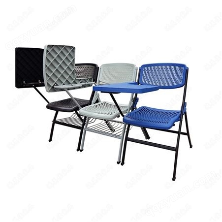 现货折叠培训椅 座背透气孔可折叠学习椅经济型折叠椅批发价格供应