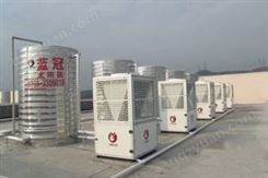 深圳宾馆酒店热水工程_空气能热泵安装
